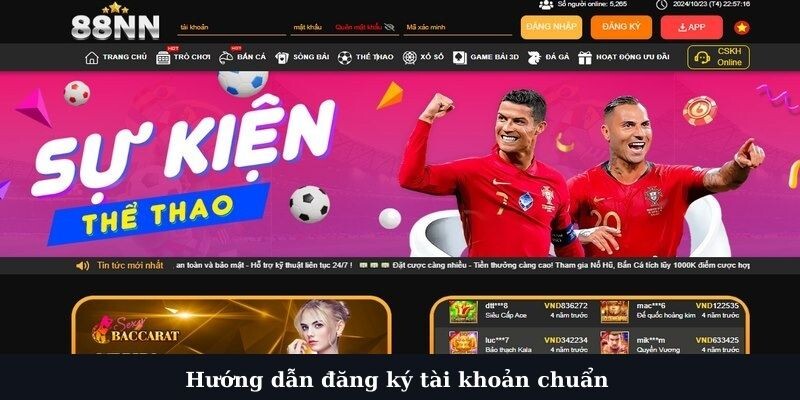 Hướng dẫn đăng ký 88NN cho người mới bắt đầu